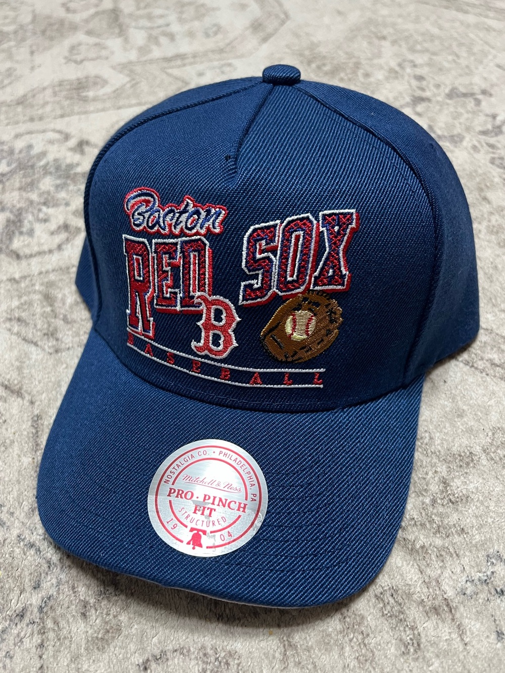 Mitchell & Ness Boston Red Sox Pro-Pinch snapback hat